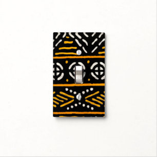 African Print Light Switch Cover