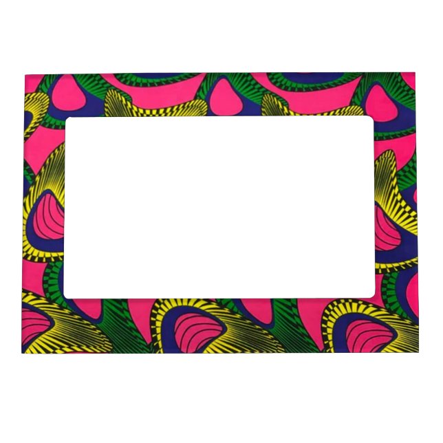 African Print  Magnetic Frame (Front)