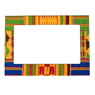 African Print  Magnetic Frame