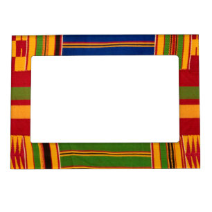 African Print  Magnetic Frame