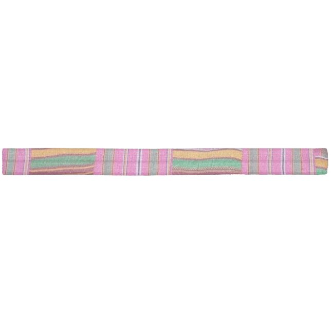 African Print Pink Kente Hair Ties (Unwrapped)
