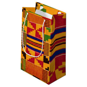African Print Small Gift Bag