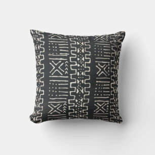 African Print Throw Pillow