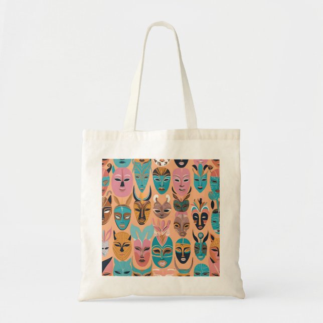 African Print Tote Bag (Front)