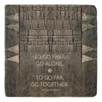 African Proverb Trivet