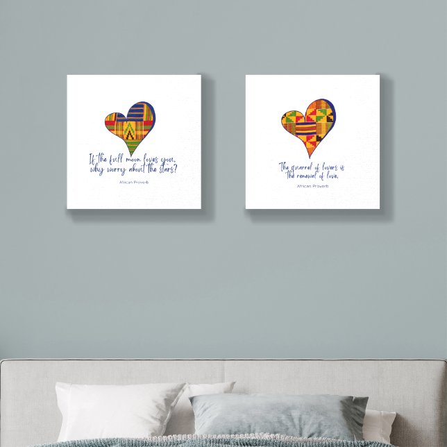 African Proverbs Peel And Stick Photo Tile (Bedroom)