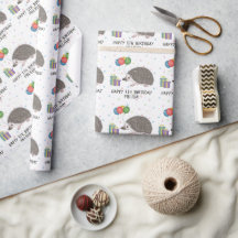 African Pygmy Hedgehog Animal - Happy Birthday
