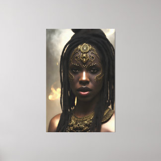 African Queen 033 Canvas Print