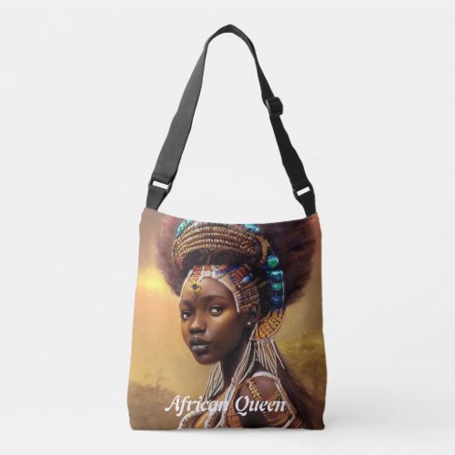 African Queen_ Crossbody Bag