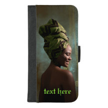 African Queen iPhone 8/7 Plus Wallet Case