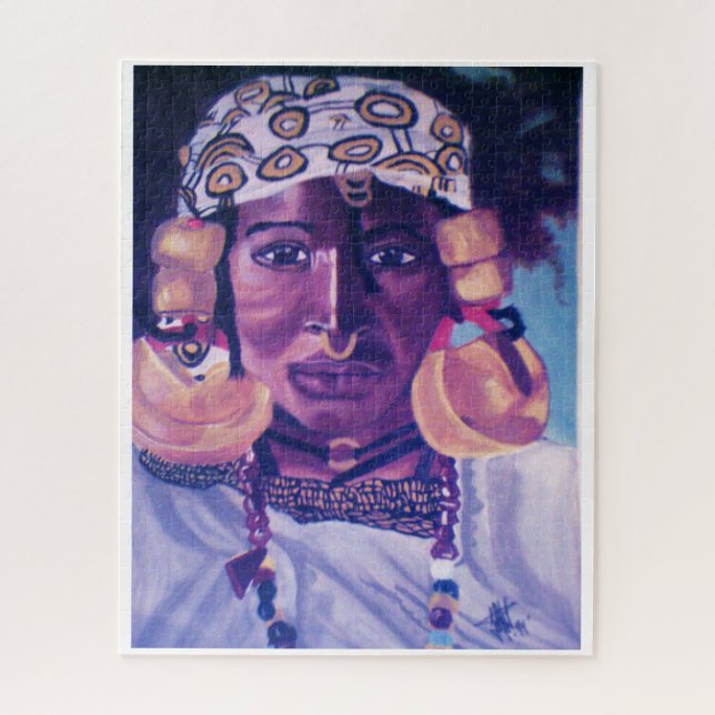 AFRICAN QUEEN JIGSAW PUZZLE (Vertical)