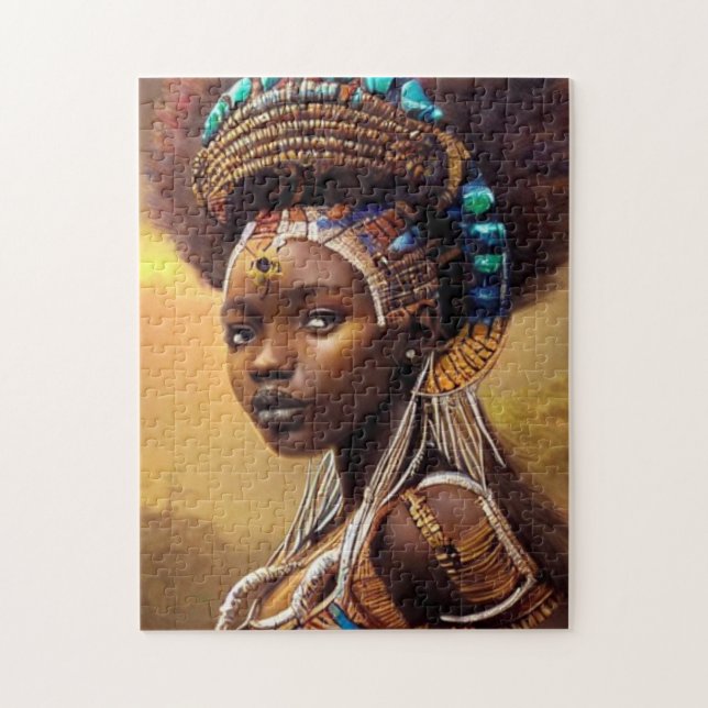 African Queen- Jigsaw Puzzle (Vertical)