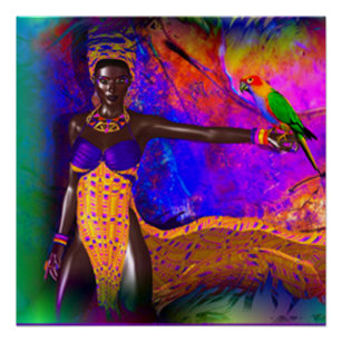 African Queen Art & Wall Décor | Zazzle