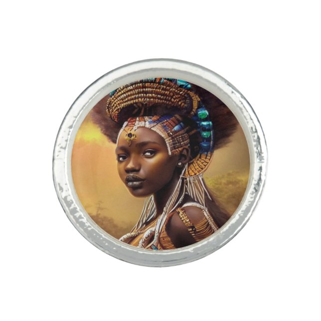 African Queen- Ring (Front)