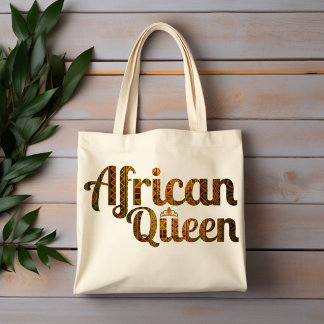 African Queen Tote Bag — Gift for Her