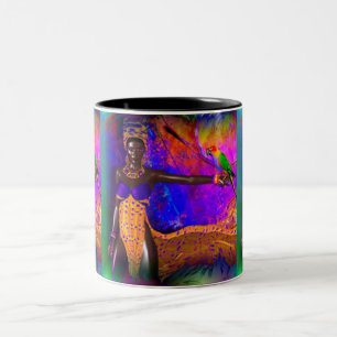 African Queen Two-Tone Coffee Mug