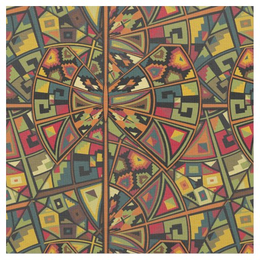 African Repeat Patterns Fabric