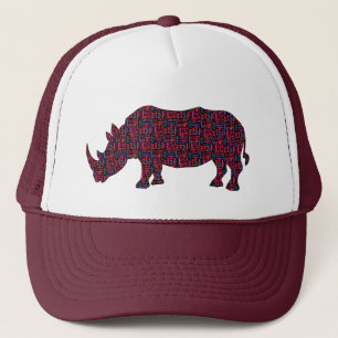 African-Rhinoceroc Trucker Hat