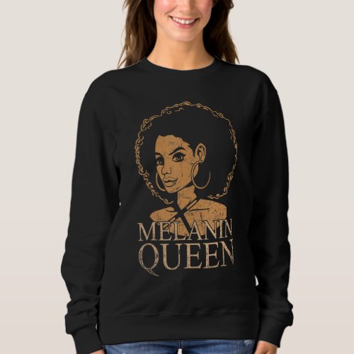 African Roots Black Americans Women Black History  Sweatshirt