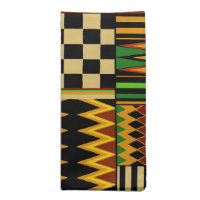 African Royal Kente Cloth Design by Vagabond Folk Art - Virginia Vivier