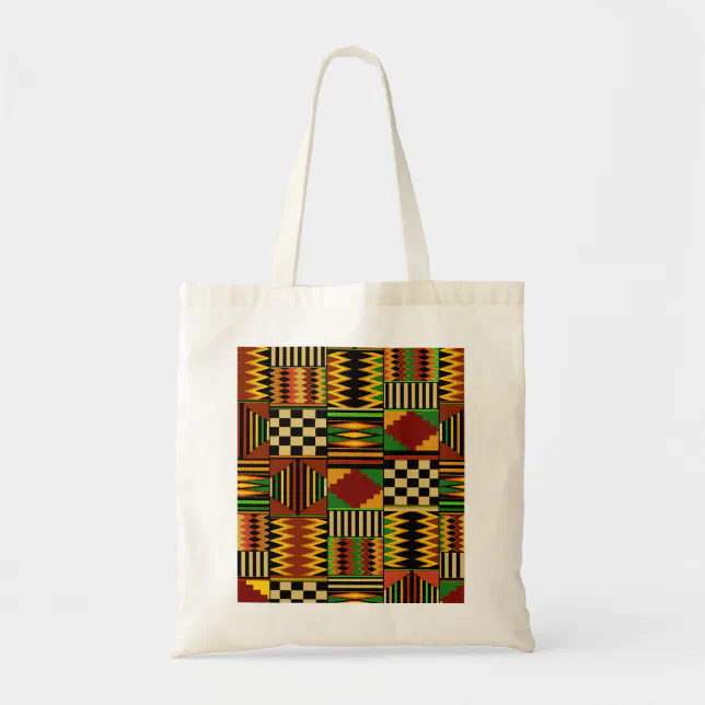 African Royal Kente Cloth Design by Vagabond Folk Art - Virginia Vivier