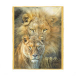 African Royalty Art Fleece Blanket