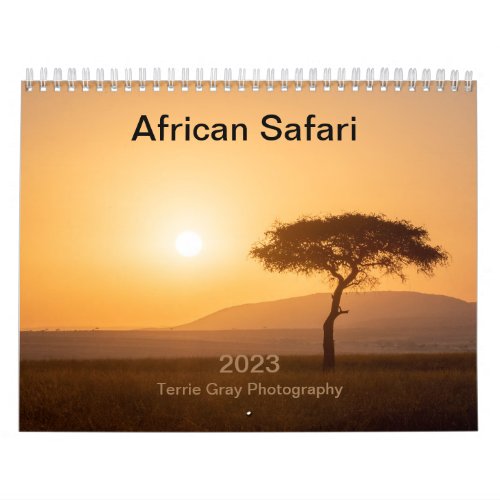 African Safari 2023 Calendar