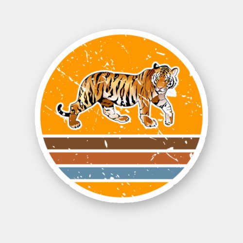 African Safari Animal Lover Gift Tiger Perfect de Sticker