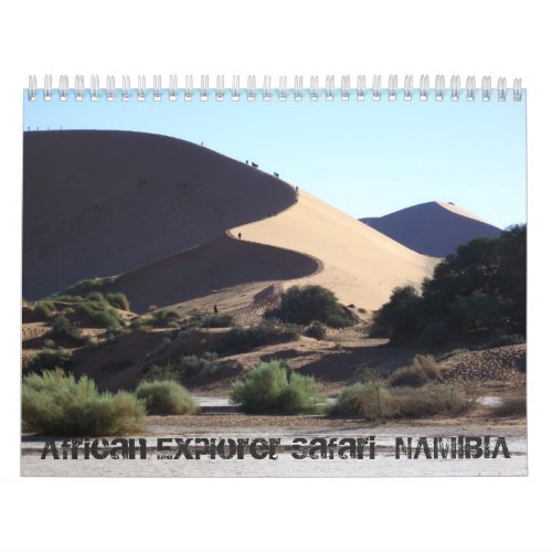 African Safari Calendar
