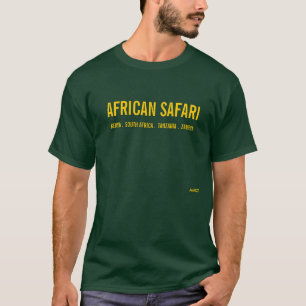 AFRICAN SAFARI - DEEP FOREST T-Shirt