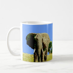 African Safari Elephant Coffee Mug