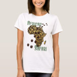 African Safari Leopard print Summer tops