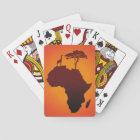 African Safari Map - Card Deck