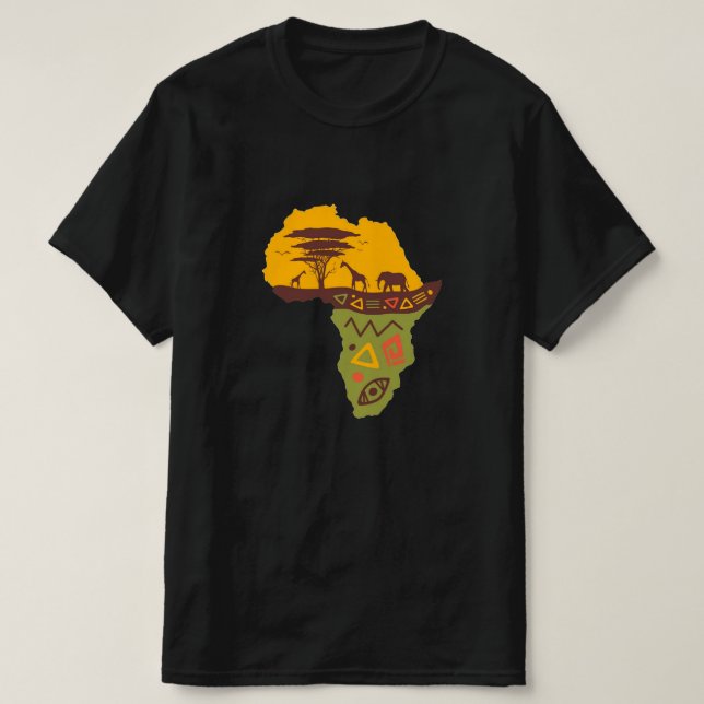 African Safari Mens T-Shirt (Design Front)