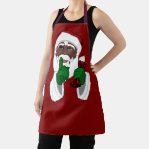African Santa Aprons Santa Clause Costume Apron