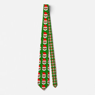african santa emoji emoticons neck tie
