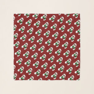 African Santa Scarf Cute Santa Clause Christmas