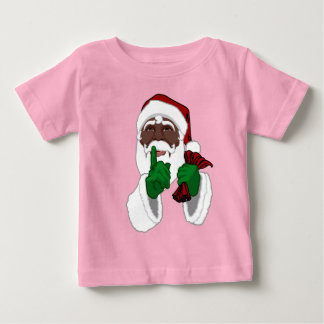 African Santa Shirt Baby Black Santa Jersey