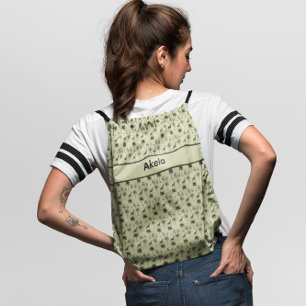 African Savanna Pattern, custom Drawstring Bag