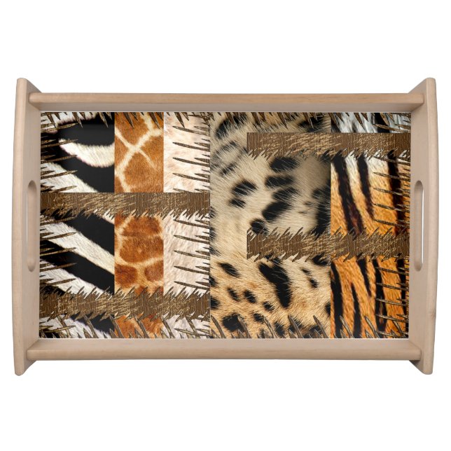 African Serving Tray (Front)