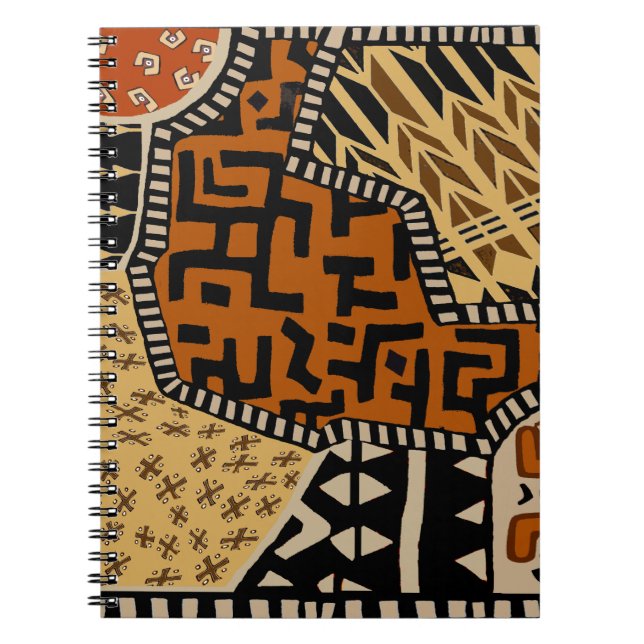 African Shaman Earth Spirits Notebook (Front)