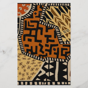 African Shaman Earth Spirits Stationery