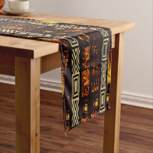 African short table runner