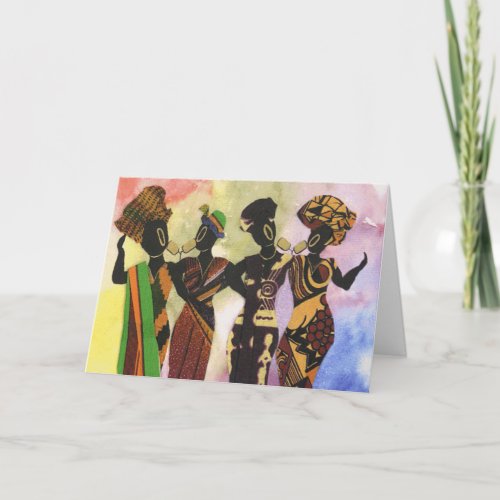 African Signers Holiday Card