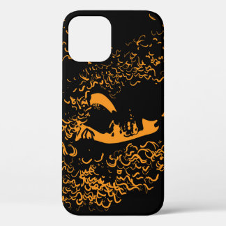 African Silhouette: Vintage Contrast. iPhone 12 Case