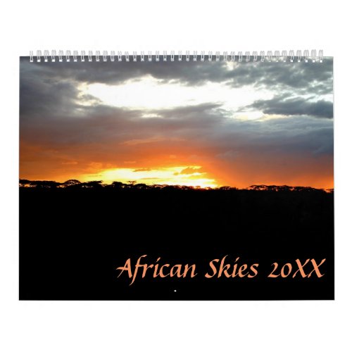 African Skies Calendar