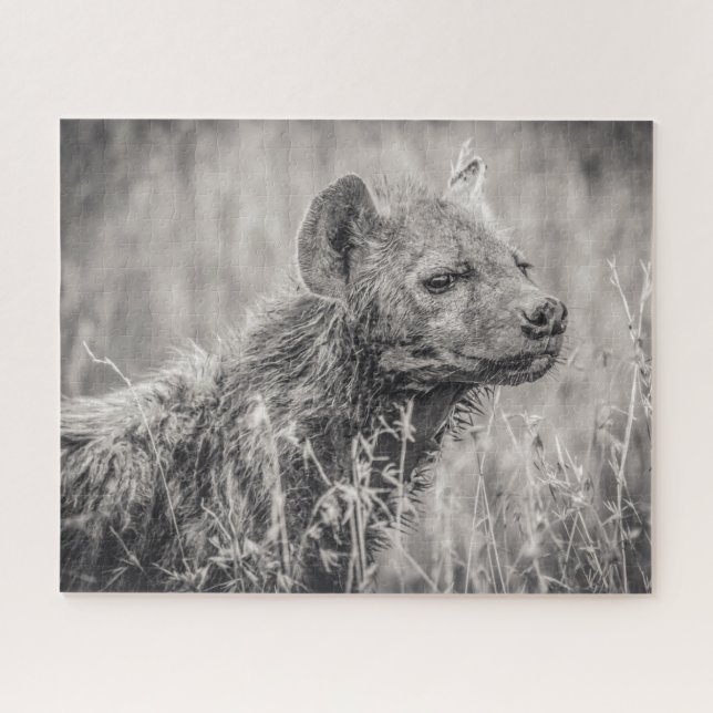African Spotted Hyena Jigsaw Puzzle (Horizontal)