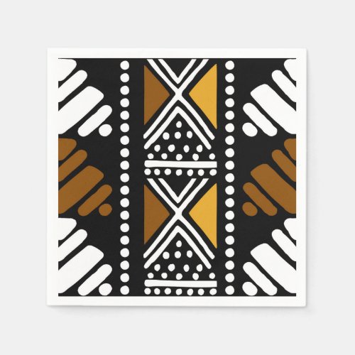 African Style Afrocentric Table Napkins