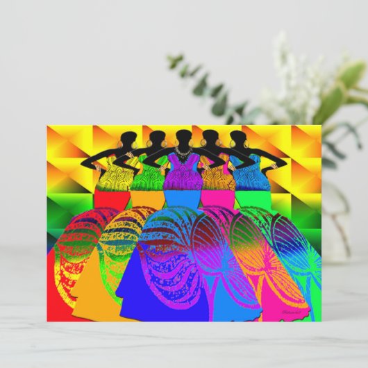 African Style Dream Girls (Standing Front)