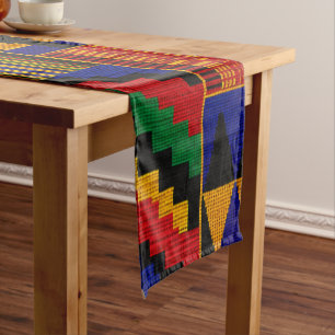 African Style Kente Cloth Pattern